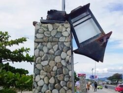 Astaghfirullah, Kabel dan Lampu Pedestrian Pantai Padang Dicuri!