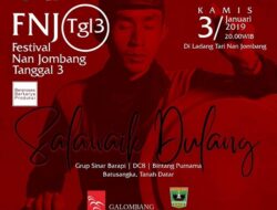 Festival Nan Jombang Tampilkan Salawaik Dulang