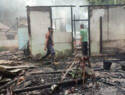 Rumah Warga Terbakar, Kerugian Ratusan Juta