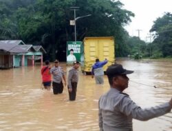 Hujan Deras Guyur Dharmasraya, Banjir dan Longsor Terjadi di Sejumlah Titik