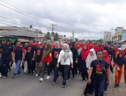 Meriahkan Festival Pamalayu, Ribuan Warga Jalan Santai