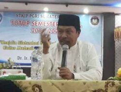 Awali Semester Genap, STKIP PGRI Sumbar Gelar Siraman Rohani