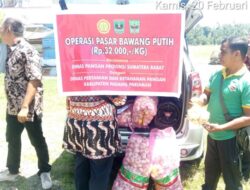 Operasi Pasar Bawang Putih Dibantu Babinsa