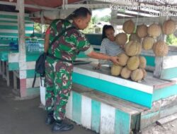 Penghasilan Pedagang Durian Kayu Tanam Juga Terdampak Virus Korona