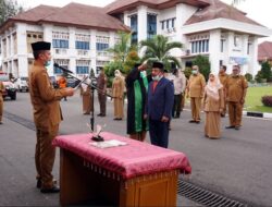 Pj Sekdako Pariaman Dilantik Dekat Tenda Penanggulangan Korona