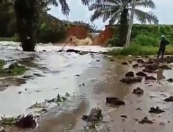 Tanggul Limbah PT BTN Jebol, Warga Air Bangis Desak Ganti Rugi