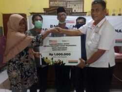 Lazismu Kota Pariaman Salurkan Bantuan untuk Pedagang Kecil