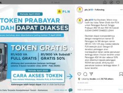 Begini Cara Dapatkan Token Gratis PLN via Whatsapp