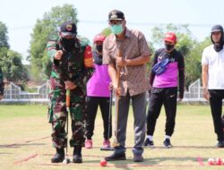 Wako Riza Falepi Buka Turnamen Gateball HUT Kodam I/BB Ke-70