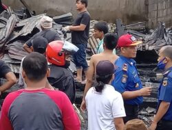 Tujuh Rumah di Parambahan Terbakar, Kerugian Capai Rp1,1 Miliar