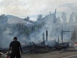 Jambak Lubuk Alung Membara, Delapan Kedai Hangus 