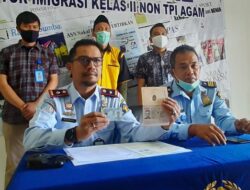 Overstay, WNA asal Malaysia Diamankan Kantor Imigrasi Agam