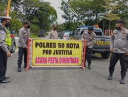 Polisi Bubarkan Pesta Pernikahan Anak Kalaksa BPBD Kabupaten 50 Kota