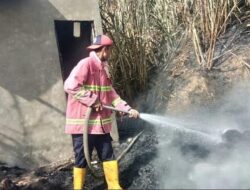 Pondok Kilang Tebu di Canduang Hangus Terbakar