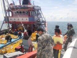 KKP Tertibkan Empat Kapal Cantrang di Selat Makassar