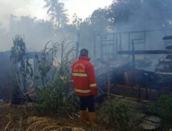 Temani Isteri di RS, Rumah di Koto Baru Baso Hangus Terbakar