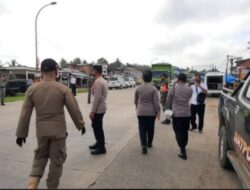 Tekan Angka Penyebaran Covid-19, Polres Dharmasraya Gelar Operasi Yustisi