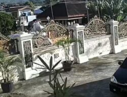 Pelaku Pembuangan Berkarung-karung Sampah di Bukittinggi Terekam CCTV