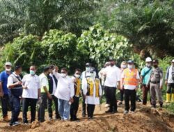 Pengerjaan Saluran Sekunder Irigasi Sungai Batang Hari Dimulai