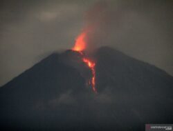 Aktifitas APG Gunung Semeru Berdampak pada Masyarakat Pronojiwo