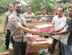 SDSS Polda Sumbar Berikan Bantuan kepada Korban Gempa