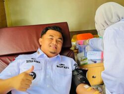 Bupati Sutan Riska Ajak ASN untuk Donor Darah