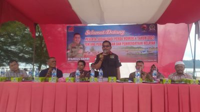 Anggota DPRD Sumbar Fraksi PDI-P Syamsul Bahri Lakukan Sosper Nomor 4/2021