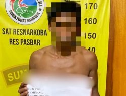 Polres Pasaman Barat Tangkap Pengedar Sabu