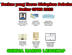 WAJIB! 7 Berkas yang Harus Disiapkan Sebelum Daftar Seleksi CPNS 2023, Wisudawan Baru Harus Tahu