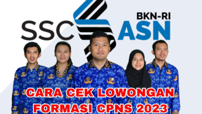 Mau Daftar CPNS 2023? Wajib Tahu Cara Cek Lowongan Formasi, Ini yang Harus Dilakukan