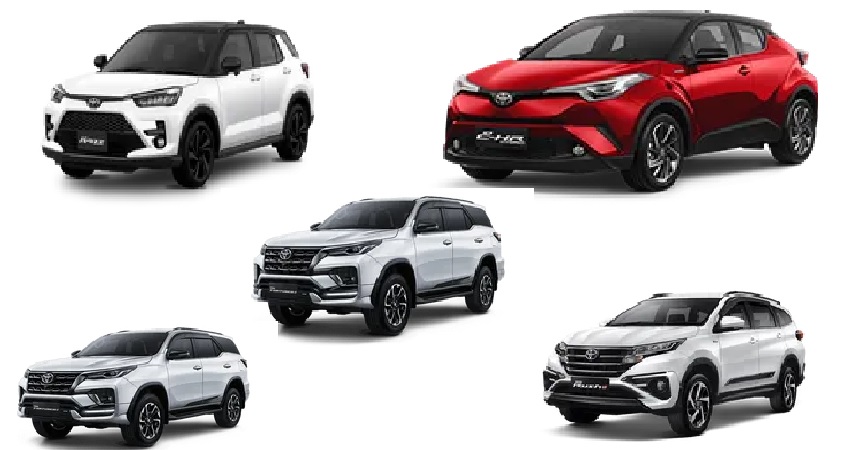 Harga Mobil SUV Toyota Juni 2023