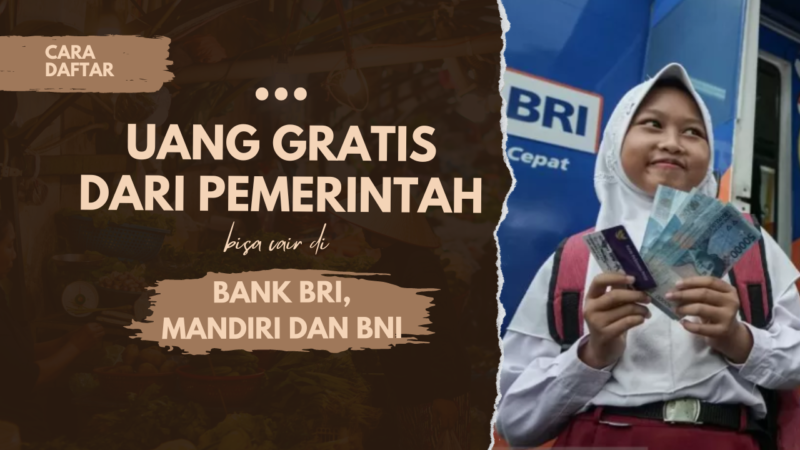 Uang Gratis dari Pemerintah