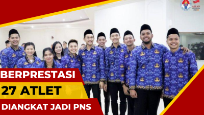 Atlet diangkat jadi PNS