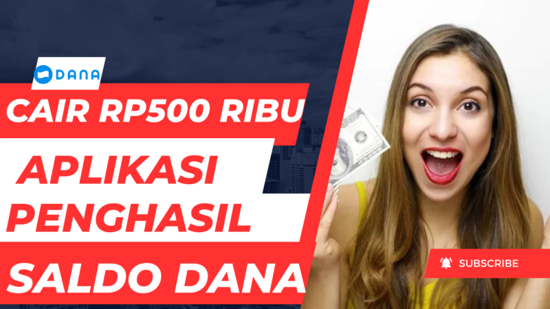 Aplikasi Penghasil Saldo DANA Gratis