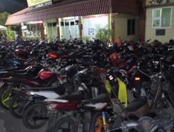 Belasan Motor di Padang Diamankan Polisi