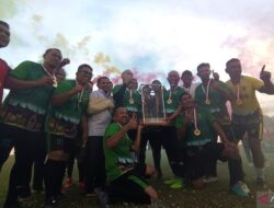 Kalahkan PSAD, Pemprov Sumbar Juara Gubernur Cup I