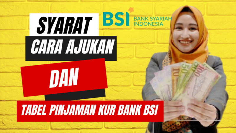 Pinjaman KUR Bank BSI