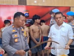 Polisi Tangkap 6 Pelaku Pembacokan di Pariaman, Rata-rata Masih di Bawah Umur