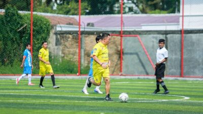 LAGA PERSAHABATAN; Soccer Jurnalis Menang Comeback atas PJKIP Soccer