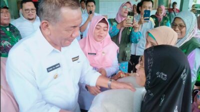 120 KK di Pessel Terima Bantuan Pangan