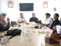 Puluhan Wartawan Silaturahmi dengan Diskominfo Sijunjung