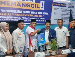 Mendaftar Lagi ke Hanura dan Nasdem, Ikhtiar Nofi Candra Maju Pilwako Solok Makin Nyata