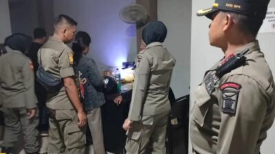 Satpol PP Padang Amankan 14 Wanita dan 6 Pria