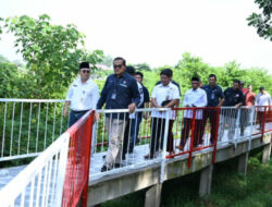 Bangun Jembatan Jogging Track, Walikota Dumai : Terimakasih Semen Padang