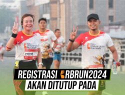 Dua Hari Jelang Pendaftaran Tutup, Peserta RB Run 2024 Capai 8.200