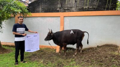 YBM BRILiaN RO Padang Tebar Kebaikan di Momen Idul Adha, Bantu Korban Bencana dan Warga Sekitar