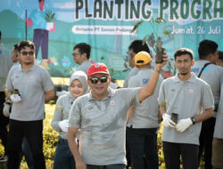 Rangkaian 4 Tahun AKHLAK BUMN, PT Semen Padang Gelar “A Million Acts of Green Kaliandra Planting Program”