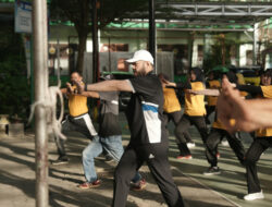 Senam Pagi Bersama Warga, Fadly Amran Janji Adakan Program Khusus untuk Lansia Jika Jadi Wako