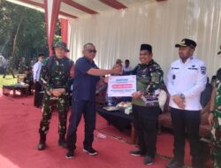 Dukung Program TMMD di Padang Pariaman, PT Semen Padang Serahkan 1 Unit Bedah RTLH dan 250 Sak Semen