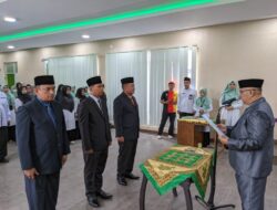 Tiga Pejabat Baru Isi Sturuktur Jabatan Kankemenag Tanah Datar